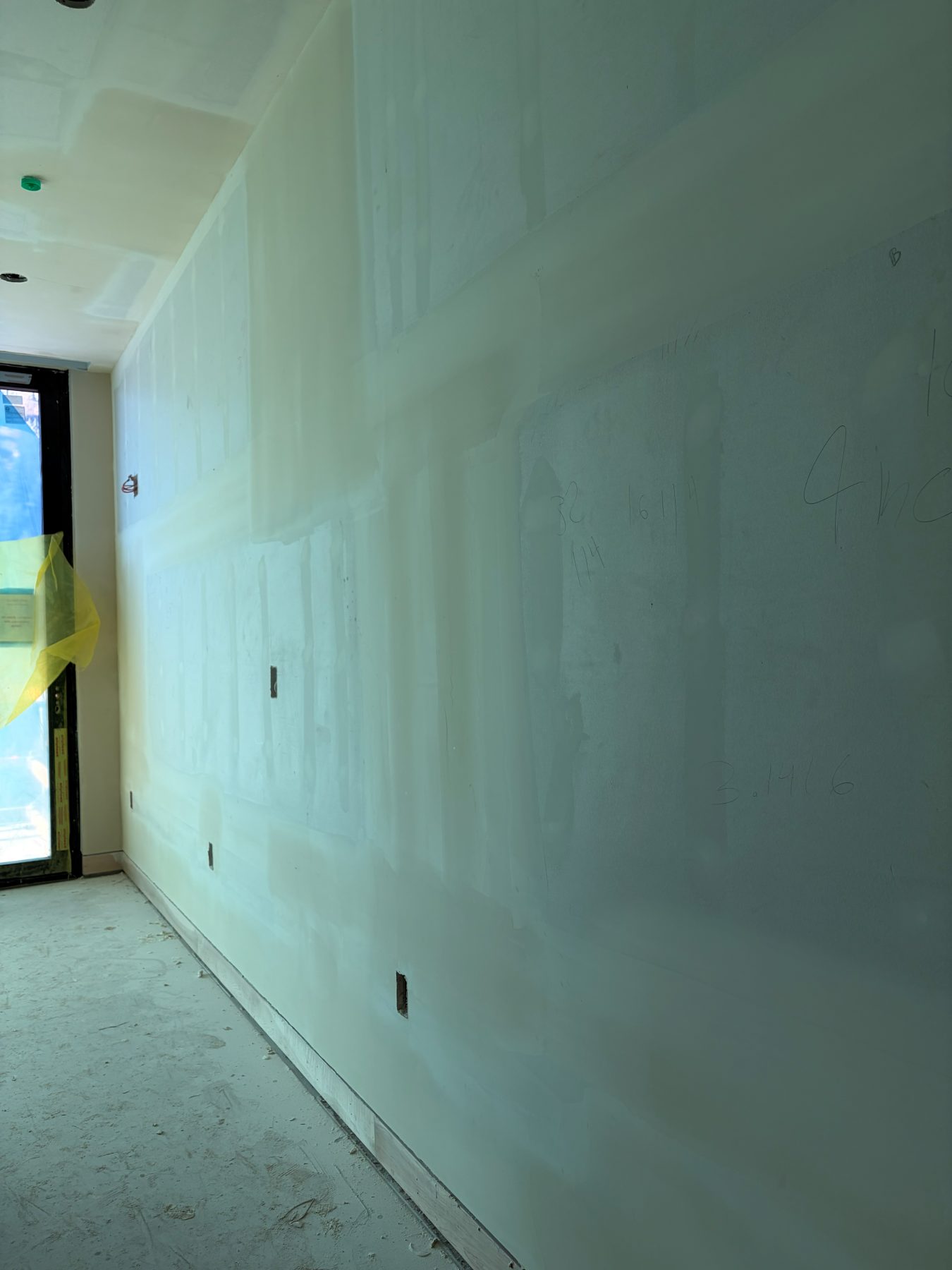 Level 1 drywall finishing