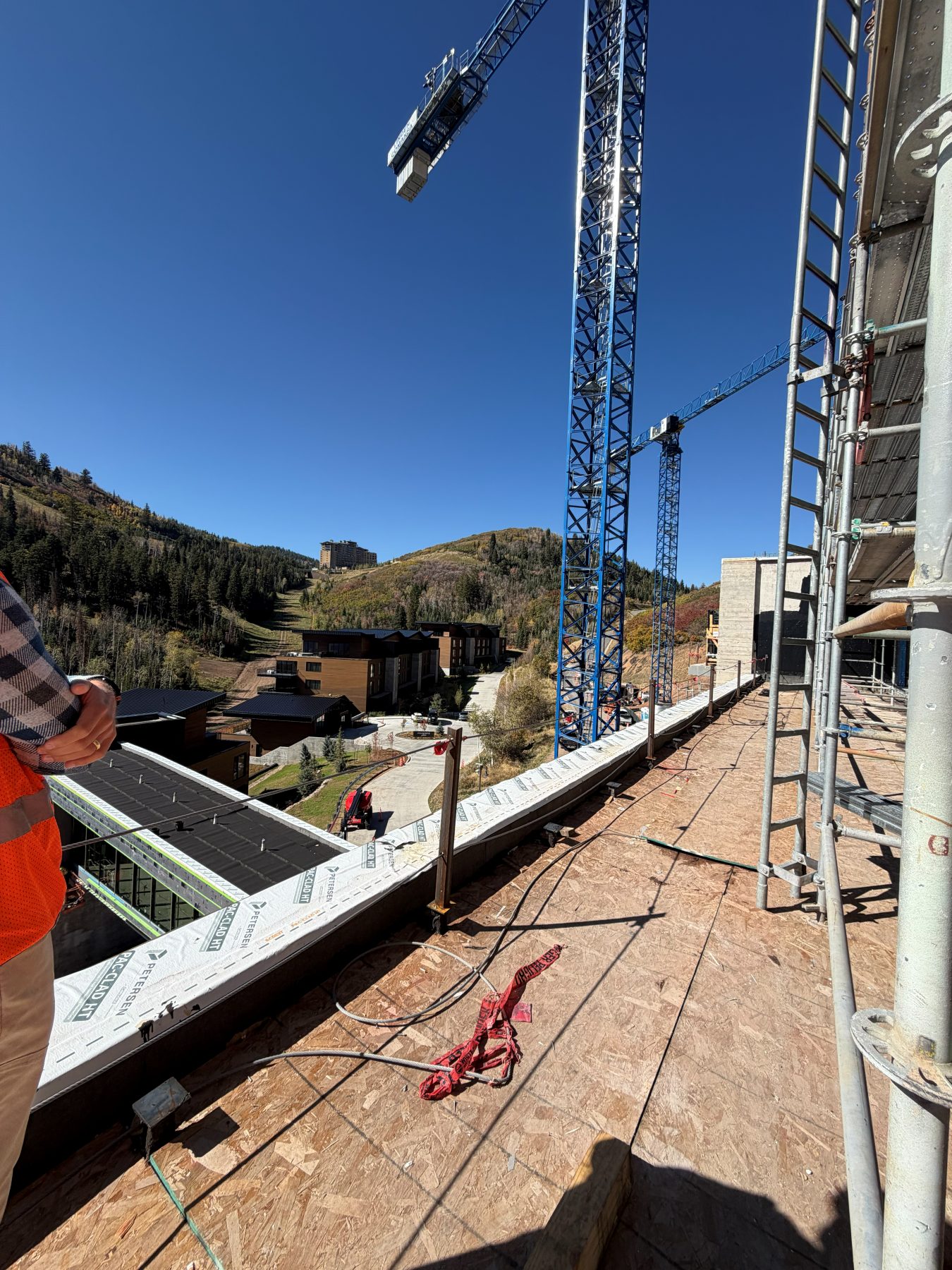 Level 3 roof underlayment installation